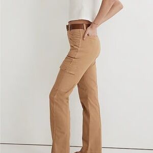 MADEWELL tan 90’s CARGO STRAIGHT PANT SIZE 26